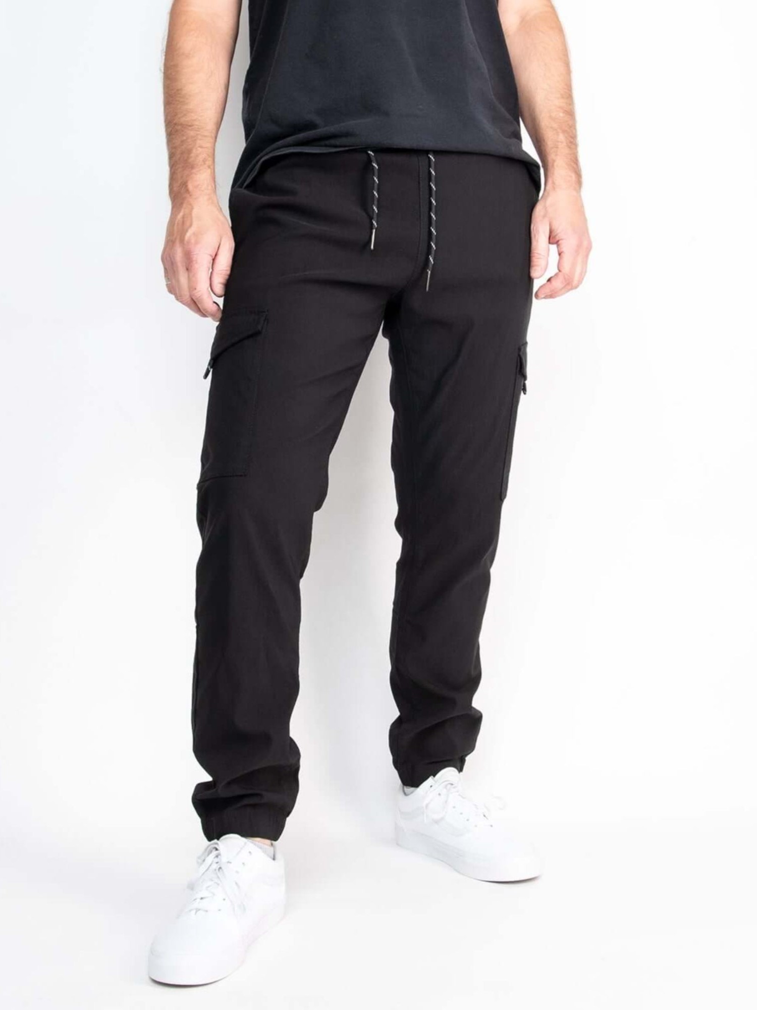 Model wearing Technical Joggers
